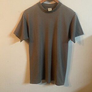 SPORTY BY JK STAR MEDIUM GRAY STRIPES T-SHIRT